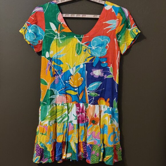 Jams World Vintage Hattie Dress In Wax Flower SIZE SMALL - Picture 2 of 9